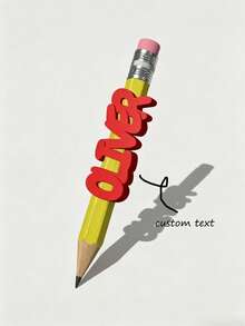 Personalized Pencil Caps | Customized Name Pencil Caps | 3D Printed School Supplies - Multicolor - View 7