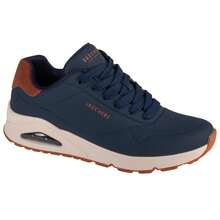 Skechers Uno - Suited On Air - Navy Men Sports Shoes - Royal Blue - View 1