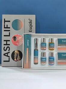 2 In 1 Eyelash Lift And Eyebrow Lamination Kit, Long Lasting Black, Good For 6-8 Weeks, Eyelash And Eyebrow Perm DIY Professional Kit, Instant Eyebrow Lift And Longer Eyelashes, Convenient For Home And Salon Use - Black - View 11