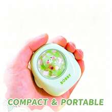 1pc Milk Tea Mini Tornado Pencil Sharpener Cute Cartoon Dual Hole Pencil Sharpener For Elementary Students Plastic Material Dual Hole Design With Flip Cover - Easy To Use, Durable And Sharp, Ideal Choice For Students And Professionals, Essential Drawing And Office Tool - Suitable For School And Office Stationery Supplies | Premium Gift And Prize - Multiple Colors and Random Styles - View 3