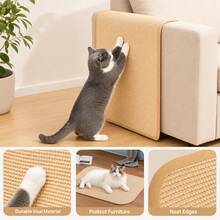Non-Shedding Cat Scratching Board Pet Toy Suitable For Indoor Cats Scratching And Playing Cat Scratching Pad Wear-Resistant Cat Mat Multi-Functional And Durable Cat Scratching Board Interactive Pet Cat Climbing Pad Self-Adhesive Christmas Decoration Halloween - one-size - View 3