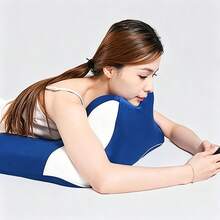 Ergonomic Memory Foam Prone Sleeping Pillow, Soft And Firm Dual-Use Backrest Pillow, Suitable For Phone Use And Gaming, Applicable To Different Postures And Scenarios, Snug Support For Flat Sleeping - A - View 4