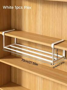 Expandable Shoe Rack Space-Saving Metal Storage Organizer With Adjustable Shelves, No Assembly Required, Suitable For Home And Office, Can Be Placed In Room, Entryway, Under Bed, Bathroom, Closet, Home Essential Decor - Multicolor - View 10