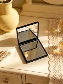 Givenchy Portable Foldable Phone Stand With Mirror Function, Sturdy Attachment That Doesn't Easily Fall Off, Suitable For Makeup Touch-Ups Anytime - Black and White - View 3