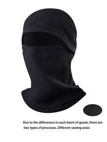 2pcs Winter Ski Face Mask, Warm Fleece Neck Warmer, Windproof Scarf - Multicolor - View 7
