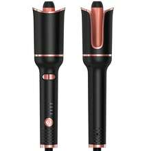 UKLISS One-Click Automatic Hair Curler With 3 Temperature Settings, Fast Heating And Bi-Directional Rotation, Anti-Scald And Anti-Tangle Rotating Curling Iron, Birthday Gift, Travel Essential, Mother's Day, Valentine's Day - Silver - View 15