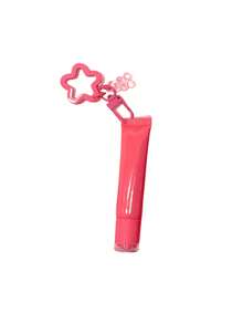 Lip Gloss Keychain Making Kit, Includes One Bear Pendant And One Star Keychain. The Keychain Is Decorated With A Bear Pendant. Also A Stylish Beauty Accessory. (Empty Lip Gloss Tube, Refillable.) - Multicolor - View 13
