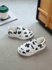 1 Pair Children's Autumn New Style Little Girls Soft Sole Fashion Versatile Outdoor Anti-Slip Casual Shoes - Black - View 3