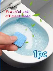 12pcs Automatic Toilet Cleaner Tablets, Remove Urine Stains And Yellow Stains, Toilet Freshener - 彩色 - 查看 10