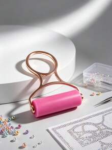Diamond Painting Roller Tool, Textured Press Wheel For Fixing Diamonds And Flattening Beads, Handheld DIY Diamond Art Accessory Suitable For Canvas Handicrafts - Multicolor - View 8