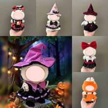 (Clothes Only) Halloween, Christmas Labobo Suitable For 1st, 2nd, 3rd Generation 10cm Cotton Doll Clothes - Multicolor - View 3