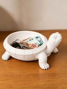 Turtle Shaped Storage Tray, Entryway Key Holder, Nordic Style Desktop Decor Ornament - Multicolor - View 4
