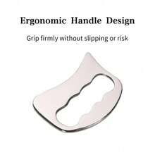 Stainless Steel Gua Sha Massage Tool - Muscle Scraper - Soft Tissue Mobilization, Large Gua Sha Massager, Suitable For Back, Legs, Arms, Body Massager, Lymphatic Massage Roller - Multicolor - View 4