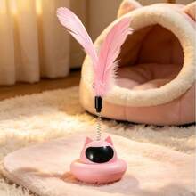 1pc Cat Tumbler Puzzle Toy, Boredom Buster, Energy-Burning Toy - View 7