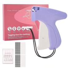 Handheld Sewing Machine For Quick Repairs, Portable Wireless Fabric Sewing Machine With 5 Spools And Needles, Manual Stapler-Style Sewing Machine Suitable For Clothes, Jeans, Curtains, DIY Crafts Emergency Repairs. (5 Needles + 500 White Rubber Needles + 500 Black Rubber Needles) Handheld Sewing Machine, Portable Fabric Sewing Machine, Manual Sewing Gun Suitable For Clothes, Quick Repair Sewing Tool, Stapler-Style Sewing, Jeans Hand Sewing Machine, Emergency Clothing Repair Kit, Wireless Fabric Sewing Tool - A - View 15