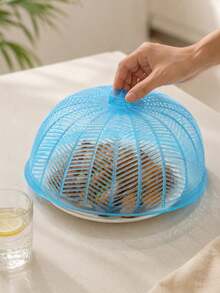 10/5/1pc Breathable Washable Mesh Food Cover, Reusable Mosquito-Proof Food Tent, Suitable For Fruits, Vegetables And Food, Practical Kitchen Accessory, Perfect For Backyard Picnic Outdoor Party, Ideal Holiday Gift Choice - Multicolor - View 2