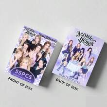 1PC 55pcs H2H Daily Single ICONICHEART Star K-POP Merchandise LOMO Collection Photocard, Photo Cards, Arirang, BTS21 Accessories, Bangtan, Photo Card, Photocard - A - View 3
