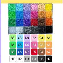 12000pcs/Bag 2.6mm Mini Perler Beads Pixel Art Iron Beads, Colorful Pearl Fuse Beads Puzzle, Handmade DIY 3D Puzzle Toy - Multicolor - View 3