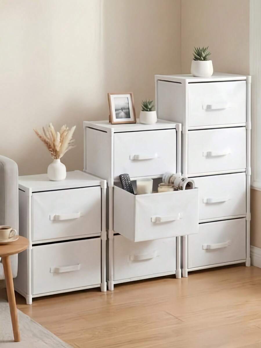 Modular Multi-Layer Drawer Storage Cabinet, Easy To Install, Suitable For Storing Toys, Clothes And Books, Can Be Used In Home, Office, Dorm And Small Spaces, Storage Rack, Room Decor, Home Decor, Bedroom Decor, Home Furniture