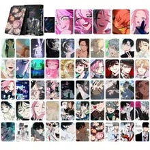 55pcs Kartu Kecil Panggung Asimetris Anime Kartun Album Periferal Kartu Koleksi LOMO, Photocard, Kartu Foto, Arirang, Aksesoris BTS21, Bangtan, Kartu Foto, Photocard - A - View 3