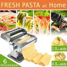 Manual Pasta Roller Machine, Width Noodle Maker For Pasta, Spaghetti, Fettuccine, Lasagna, Stainless Steel - Silver - View 6