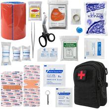 Premium First Aid Kit, Suitable For Outdoor Hiking And Camping. A Thoughtful Gift For Friends. - Black - View 2