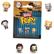 Funko فنكو بيتي بوب! قاتل الشياطين أسلوب عشوائي 1 قطعة مجسم فينيل صغير، 12 تصميم شخصية تشمل تانجيرو ونيزوكو وإينوسكي وزينيتسو ورينغوكو، عرض قابل للجمع بحجم الجيب لمحبي الأنمي - متعدد الألوان - مشاهدة 2