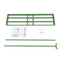 HYYKJ-US Lawn Leveling Rake 180 Degrees Rotation Black Lawn Leveler Tool Lawn Leveling Rake Handle Lawn Leveler For Yard Garden Golf Course, Ease Level Soil Sand Dirt Surfaces - YLNXM7-000100=Green - View 10