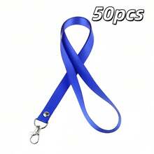 Customized ID Badge Lanyards, Suitable For School Students, Company Employee ID Card Lanyards, Event, Press Conference, Exhibition Badge Lanyards, Teacher's Day Customized Lanyards, - Multicolor - View 15