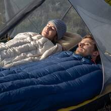Naturehike CW400 Envelope Down Sleeping Bag, Portable Storage, Water-Resistant, Connectable, Outdoor Camping - Multicolor - View 7