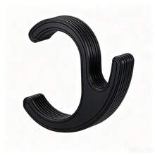 C-Shaped Desk Hook, No-Drill Desk Edge Bag Hook, Anti-Slip Desk Edge Storage Rack, Suitable For Backpack/Handbag/Headphones/Kitchen Supplies, Fits 15-35mm Desk, Load Capacity Approx. 8kg - View 6
