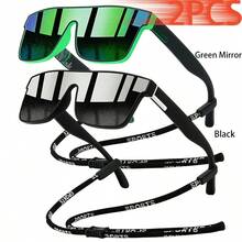 WSZ 2PCS Fashion Glasses With Chain Straps Offering Variety Of Color Unisex Accessories Are Suitable For Driving Travel Vacations And Outdoor Activities - GL-2PCSF766 - View 23