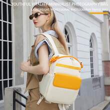 High-End Appearance Level Backpack, Shockproof Backpack, Detachable Inner Liner, With Tablet Compartment, Travel Micro Single-Lens Reflex Camera Bag, Independent Camera Compartment, Lightweight Dual-Shoulder Photography Bag - View 2