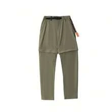 Phenix Women's Outdoor Casual Detachable Straight Leg Loose Fit Sports Pants - Grey-green - View 4