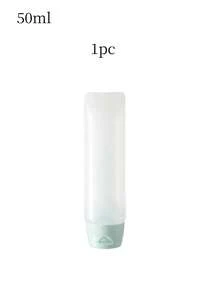 3 piezas Botellas dispensadoras de tubo suave invertido, uso portátil para viajes, botellas recargables multicolor, adecuadas para limpiador facial, loción y artículos de tocador, esenciales para viajes de negocios, viajes y dormitorios de estudiantes, juego de botellas de viaje - Multicolor - Ver 7