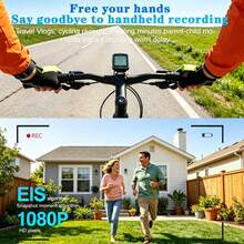 SENBONO High-Definition Smart Camera Glasses, Interchangeable Lens, Supports Photo/Video/Audio Recording/AI Voice Assistant/Multi-Language Translation, Dual Noise-Canceling Microphone, Wireless Communication, Suitable For Cycling, Work And Travel - View 3