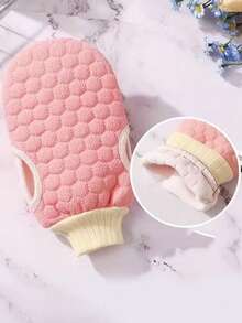 2/1pc Bath Gloves, Exfoliating Scrub Brush For Shower And Massage, Comfortable Cleaning Towel - Multicolor - View 2