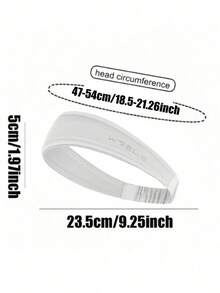 1/2件 WRELS 女款與中性輕量透氣彈性夏季運動髮帶，超薄款，適合頭圍 47-54cm - 彩色 - 查看 14