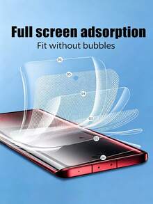 2 Packs [2026 New] Hydrogel Screen Protector For IPhone 18 Pro Max/18 Pro/17 Pro Max/17 Pro/17/17 Air/16 Pro Max/16 Pro/16 Plus/16/15 Pro Max/15 Pro/15 Plus/15/14 Pro Max/14/13 Pro Max/12/11, Dustproof Waterproof, HD Clear, Fingerprint Unlock Support, Ultra-Thin Self-Healing, Bubble Free Easy Install, Perfect Easter Spring Gif - Clear - View 3