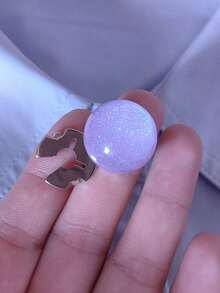 1个/2个优雅几何图案纽扣套，衬衫纽扣套，夹式纽扣套，时尚水晶袖扣套，适用于燕尾服和婚纱装饰 - 彩色 - 查看 4