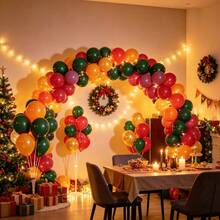 1/10/30/50pcs Transparent Balloon Stick Holder, Reusable White Decorative Stand With Cup - Christmas, Wedding, Birthday And Holiday Party Display Accessories, Suitable For Christmas, Birthday - Multicolor - View 6