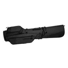 Lightweight Nylon Golf Club Stand Carry Bag, Portable Black Golf Club Holder For Men & Women, Compact Golf Storage Bag For Driving Range, Golf Course Practice - Black - View 6