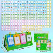 Children's English Sentence-Making Desktop Flip Board, Picture-Based Sentence-Building Early Education Flashcard Set, Replaceable Card Design With Rings, Fun Sentence-Assembling Educational Toy, Parent-Child Interactive Home Game, Holiday Birthday Gift For Boys And Girls, Suitable For Home And Classroom, Develops Language Expression, Starts Fun English Learning - Multicolor - View 10