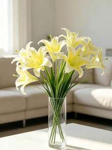 Artificial Lily Flower Decoration Ornament Suitable For Wedding Banquet Exhibition Hall Photography Prop - Multicolor - View 3