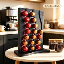 3D Printed Capsule Storage Rack, Holds 21 Coffee Capsules, Kitchen Office Sideboard Coffee Corner Organizer, Desktop Accessory - View 10