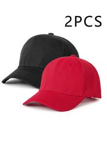 1pc Christmas Magic Hook & Loop Light Panel Baseball Cap, Outdoor Adjustable Sun Protection Casual Hat For Boys & Girls, Suitable For Spring/Autumn Travel, Beach Vacation, Sun Hat - Baseball Cap - View 4