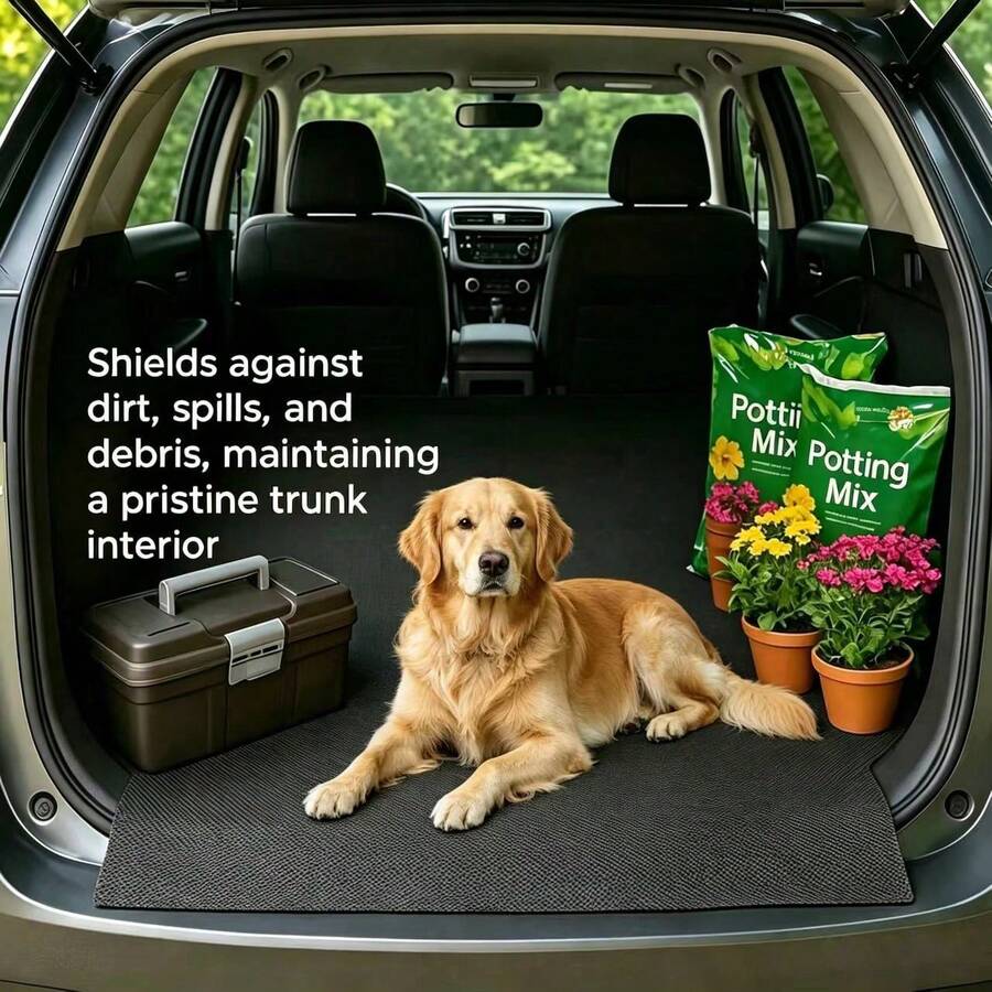 Non-Slip Car Trunk Mat - Car Floor Mat - Drawer Non-Slip Mat - Trunk Protection Mat - Universal Non-Slip Floor Mat, Customizable Size, Multi-Purpose Universal Mat