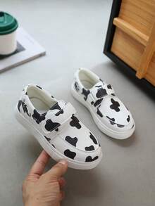 1 Pair Children's Autumn New Style Little Girls Soft Sole Fashion Versatile Outdoor Anti-Slip Casual Shoes - Black - View 4