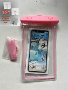Universal Waterproof Phone Pouch, Waterproof Phone Case, Compatible With IPhone 14/13/12/11 Pro Max/XS Plus, Compatible With Galaxy S22/S23 Phones, 3D Waterproof Phone Bag, Suitable For Vacation, Compatible With Multiple Phone Models - Multicolor - View 15