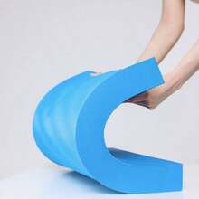 1pc Yoga Knee Pad, High-Density Foam Support Pad, Suitable For Yoga, Pilates And Fitness Training, Non-Slip Exercise Mat Accessory, Used For Stretching, Balance Exercises And Home Workout, Comfortable Fitness Gift Choice - Multicolor - View 3